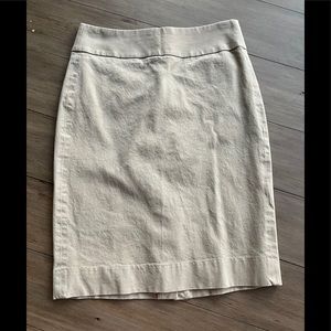 Banana Republic Khaki Pencil Skirt